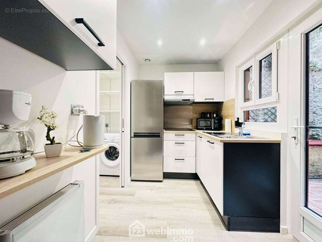 La cuisine entièrement équipée - Appartement à LAON