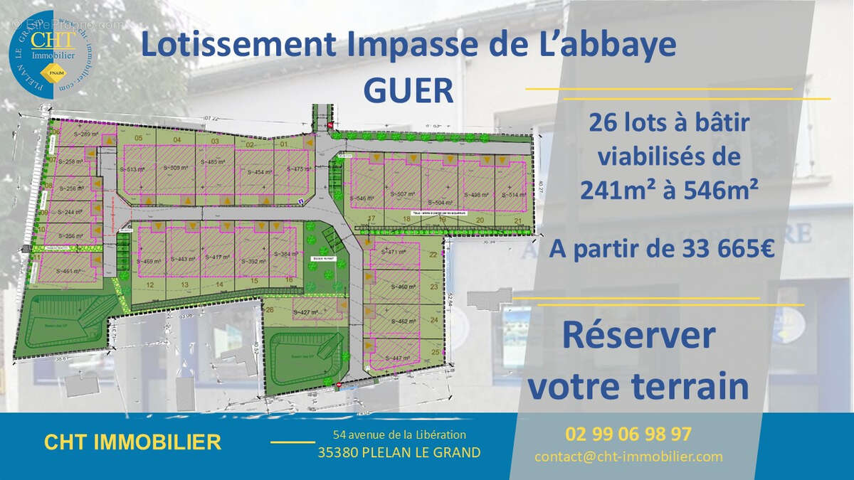 Terrain à GUER