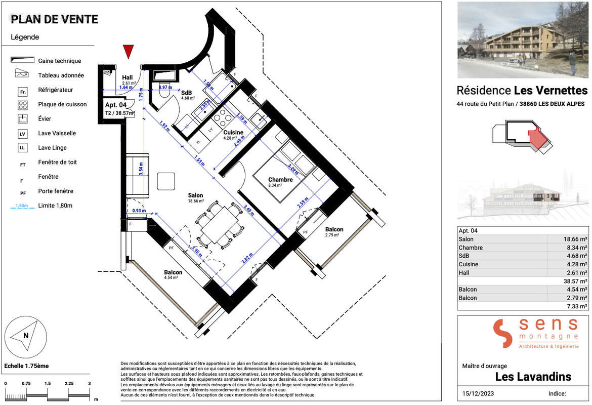 Appartement à MONT-DE-LANS