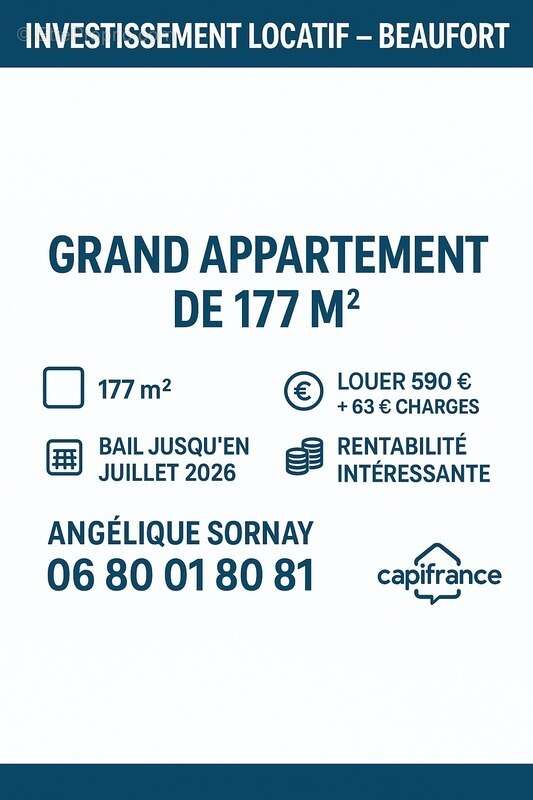 Appartement à BEAUFORT