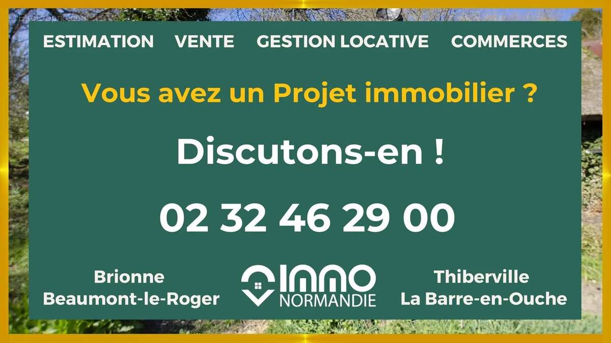 Maison à LIVET-SUR-AUTHOU