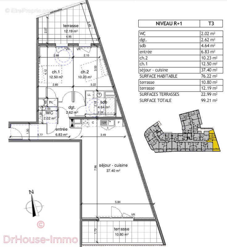 Appartement à CASTELNAU-LE-LEZ