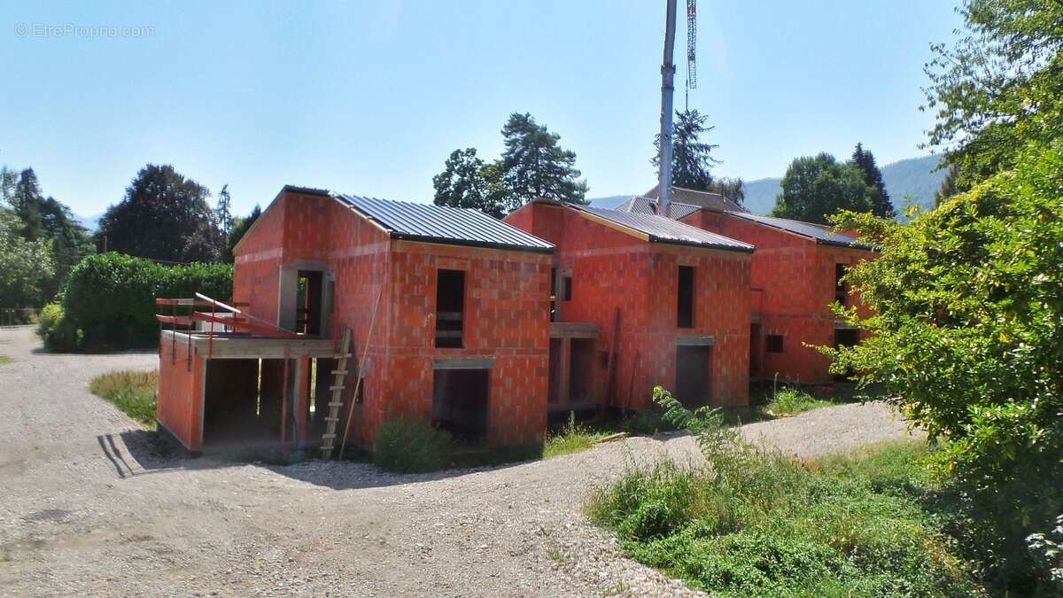 Avancement des travaux en aoüt 2025 - Maison à LA MOTTE-SERVOLEX