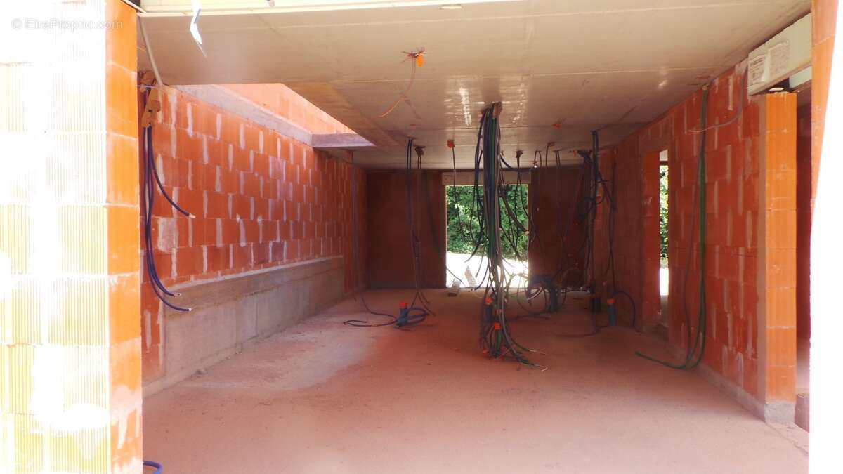 Séjour Avancement des travaux en juillet 2025 - Maison à LA MOTTE-SERVOLEX