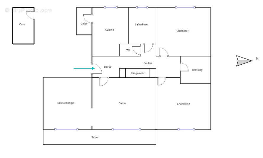 Photo 4 - Appartement à SAINT-FARGEAU-PONTHIERRY