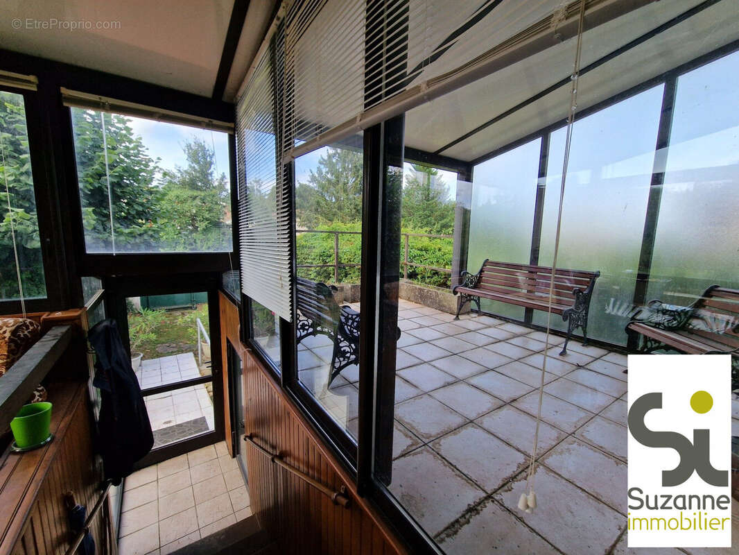 terrasse abritée  - Maison à VIRIVILLE