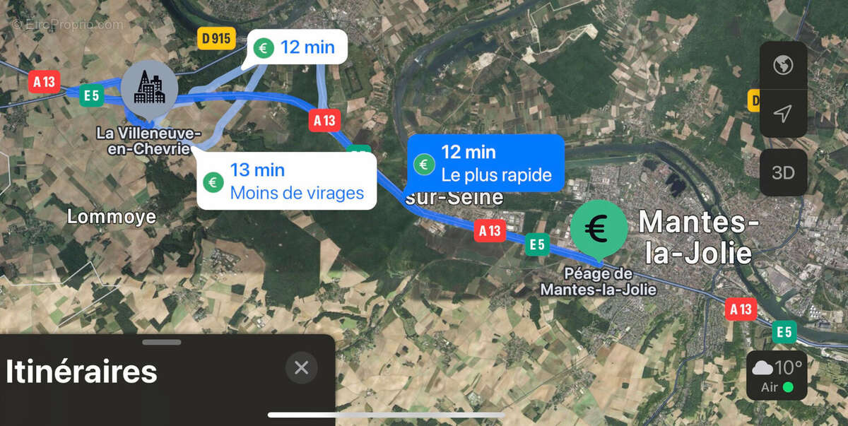 Terrain à LA VILLENEUVE-EN-CHEVRIE