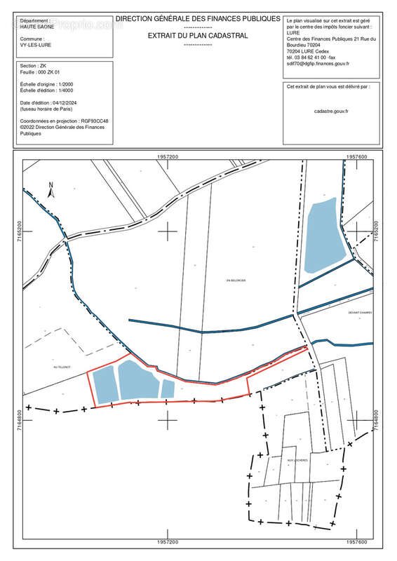 Terrain à VY-LES-LURE