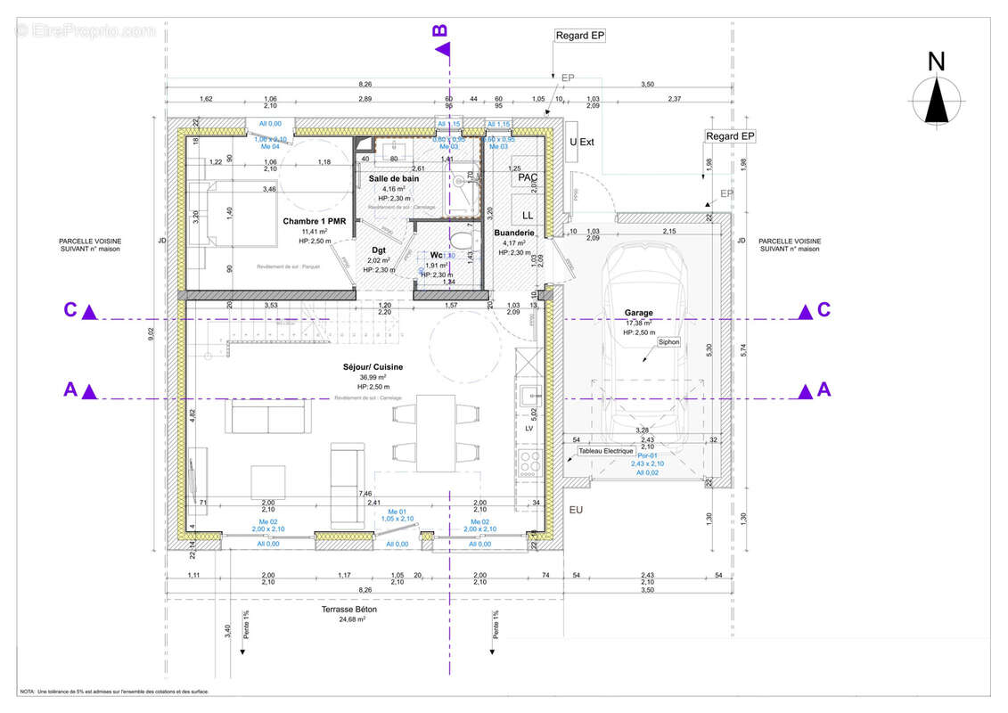 Maison à LA TOUR-DU-PIN
