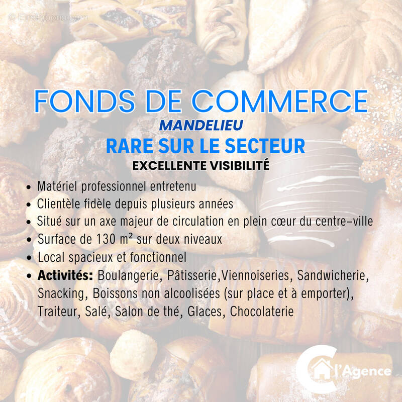 Commerce à MANDELIEU-LA-NAPOULE