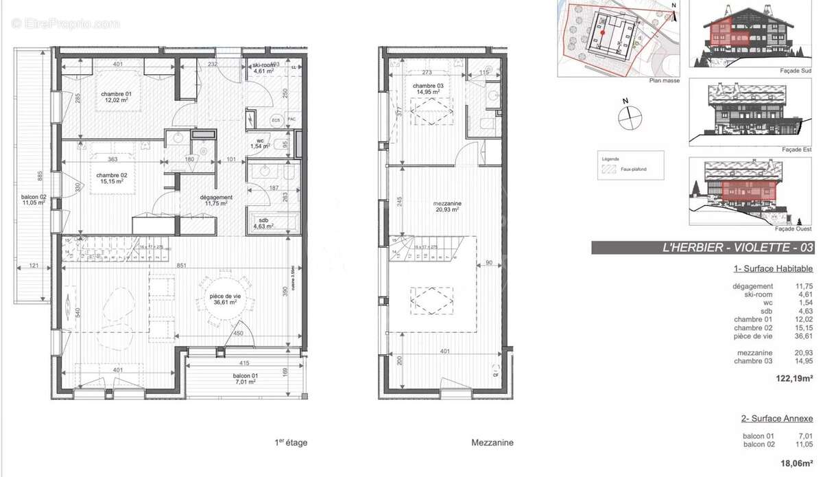 Appartement à MANIGOD