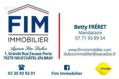 Maison à NEUFCHATEL-EN-BRAY