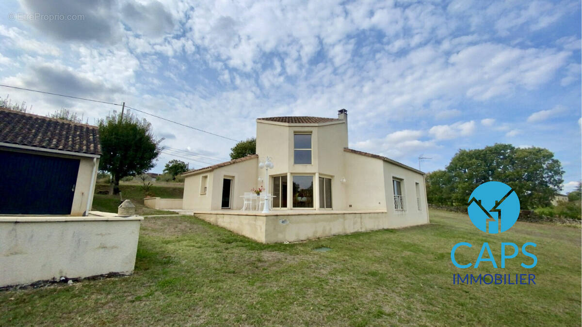 Facade Sud  - Maison à CAHORS