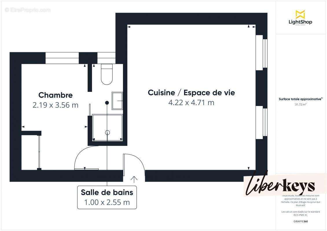 Appartement à MARSEILLE-6E
