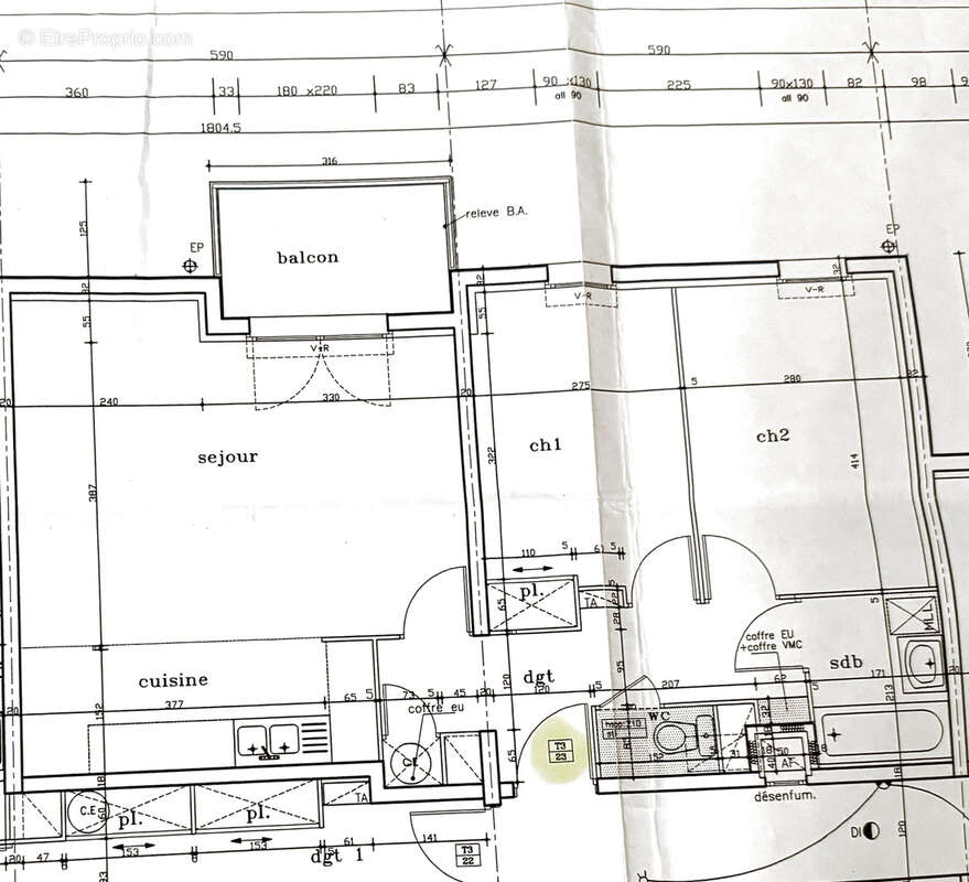 Appartement à RENNES