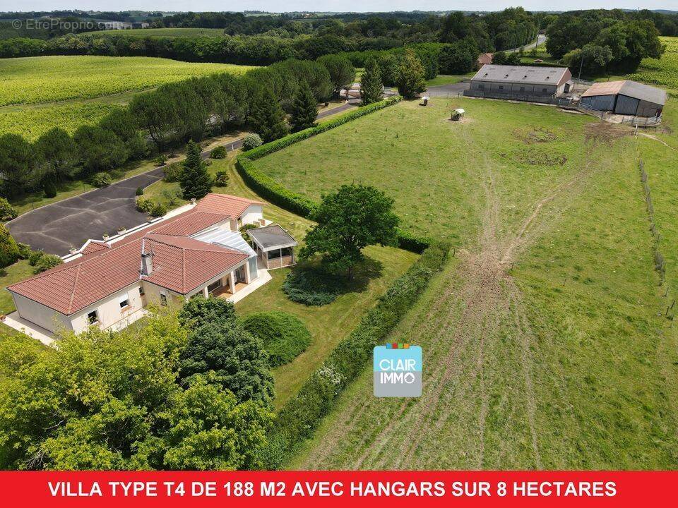 #maison #type t4 #dépendances #sudouest #hangar #hectares - Maison à CAZAUBON
