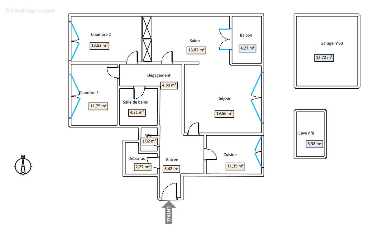 Appartement à VILLEURBANNE