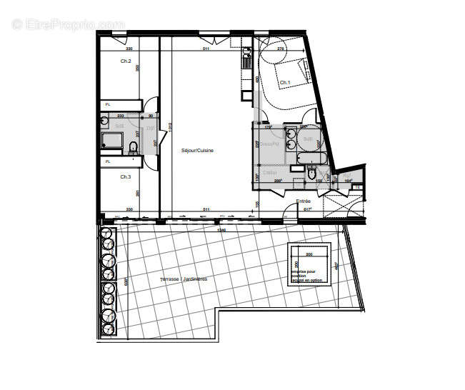 T4 - 124m2 - 799 000¤ - Appartement à CANET-EN-ROUSSILLON