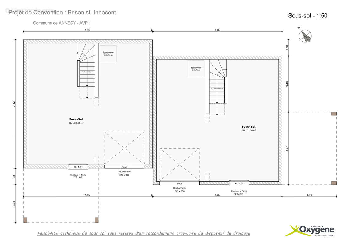 Maison à BRISON-SAINT-INNOCENT