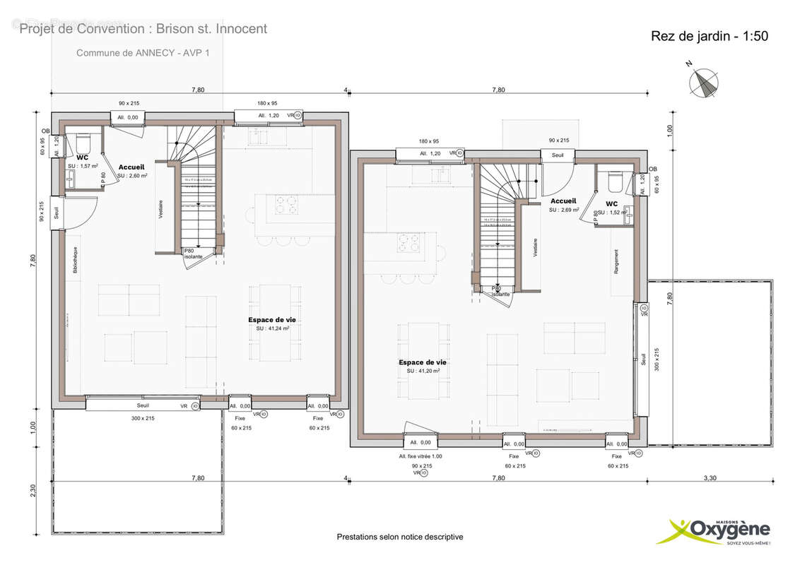 Maison à BRISON-SAINT-INNOCENT