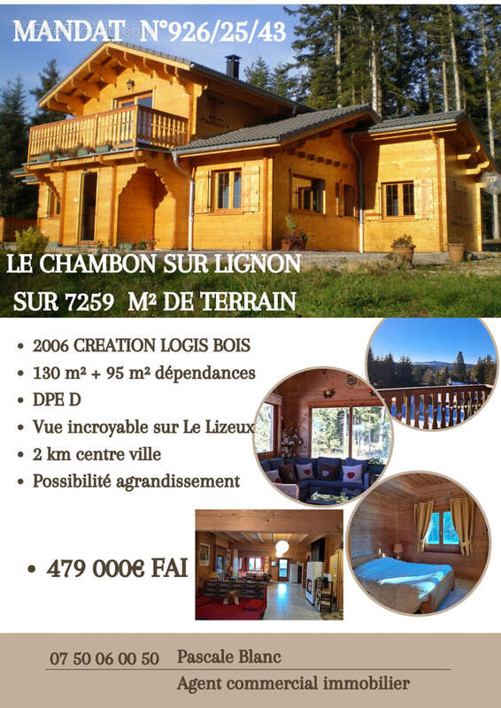 Maison à LE CHAMBON-SUR-LIGNON