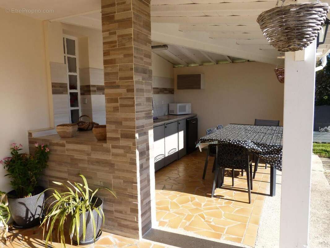 m summer terrace cuisine 2 - Maison à MIELAN