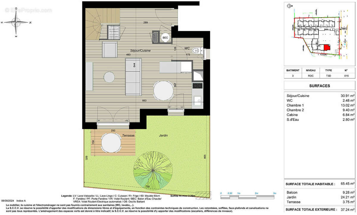 Appartement à LACANAU