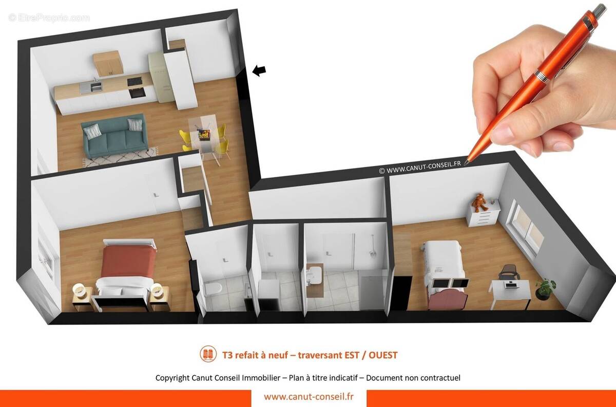 Appartement à LYON-1E