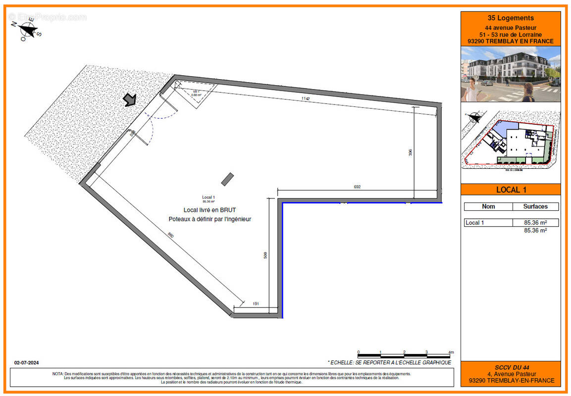 Commerce à TREMBLAY-EN-FRANCE