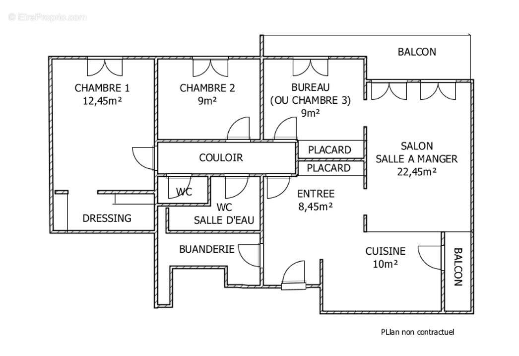 Appartement à PONTOISE