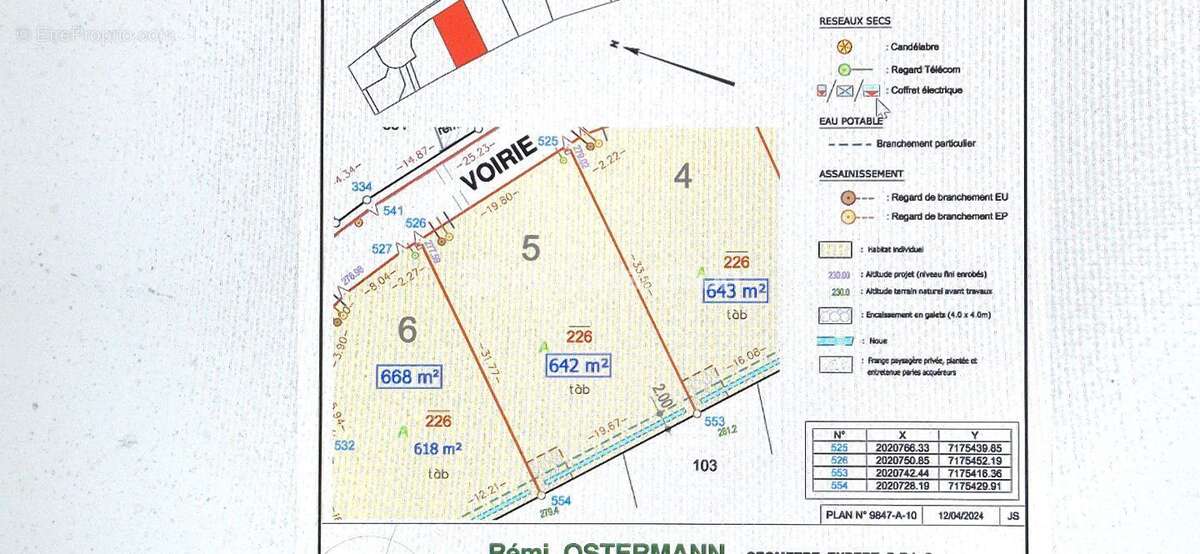 Terrain à HOCHSTATT