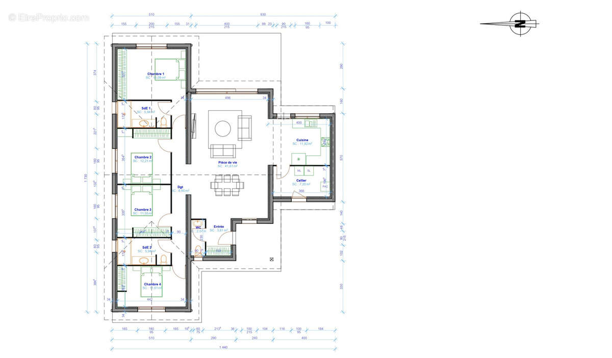 Maison à GUJAN-MESTRAS