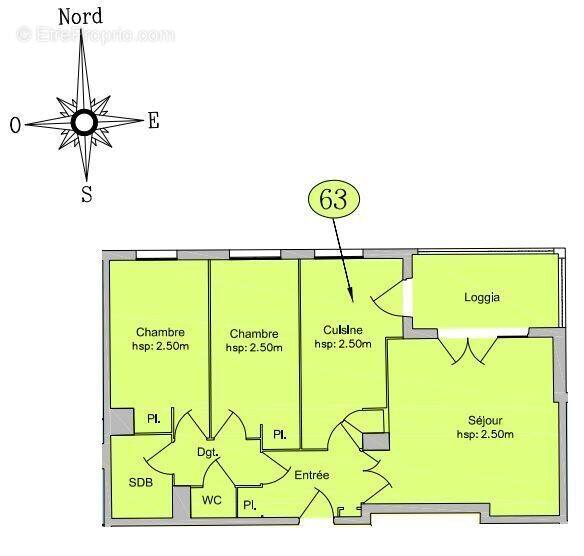 Appartement à VILLEFRANCHE-SUR-SAONE