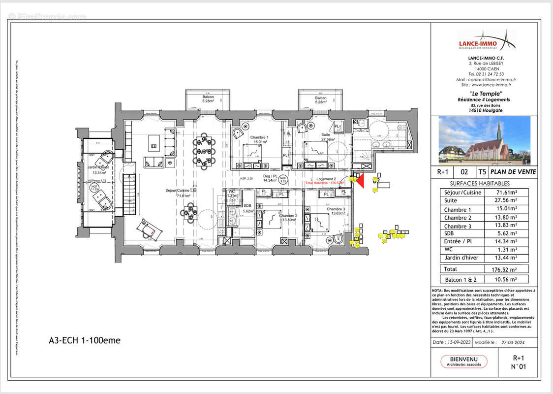 Appartement à HOULGATE