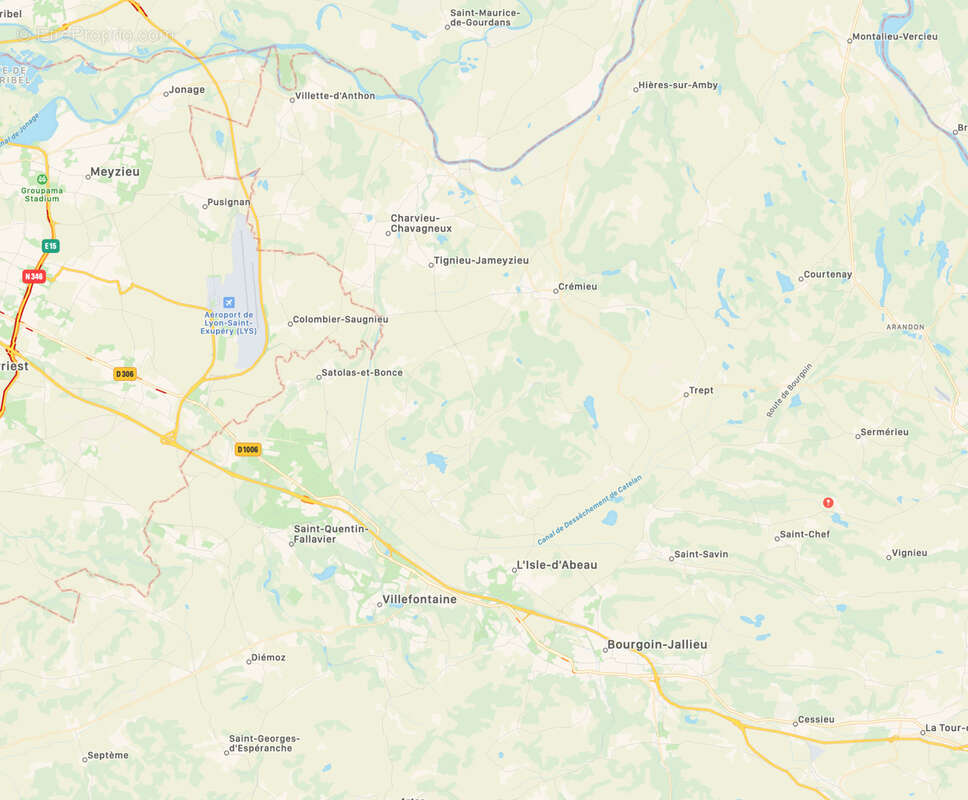 Terrain à SAINT-CHEF