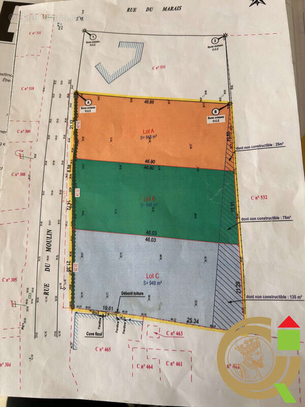 Terrain à FROHEN-LE-GRAND