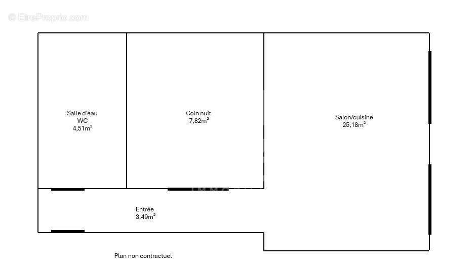 Appartement à PARIS-18E