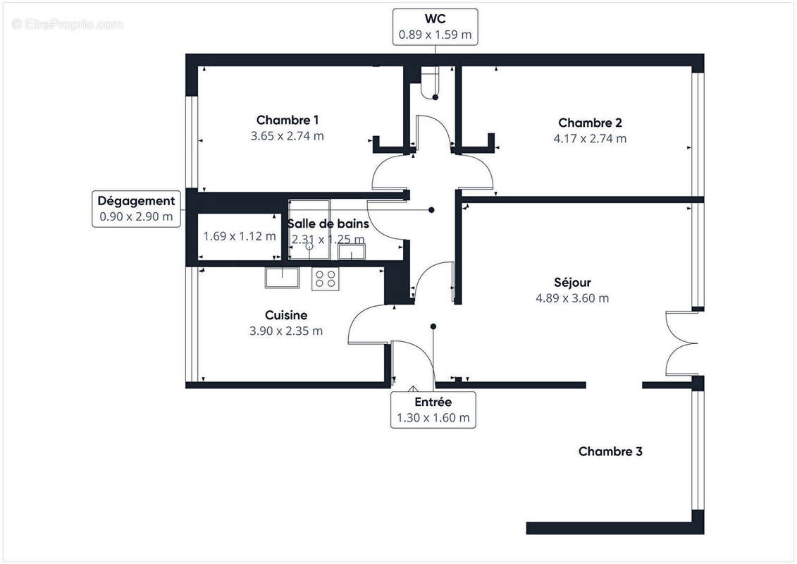 Appartement à ORVAULT