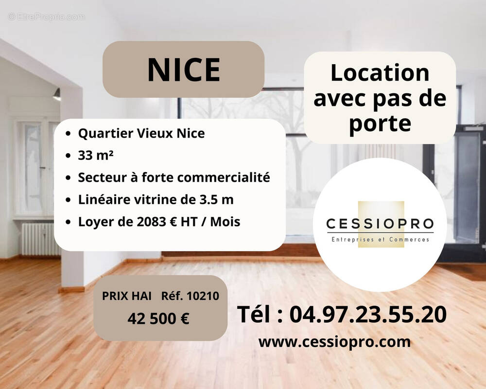 Commerce à NICE