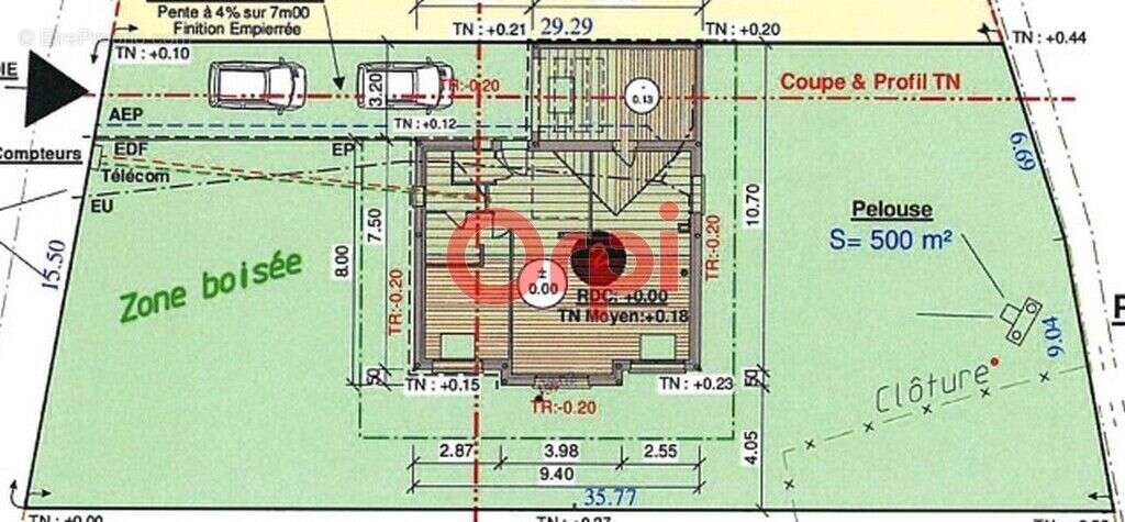 Terrain à SAINT-GILDAS-DE-RHUYS