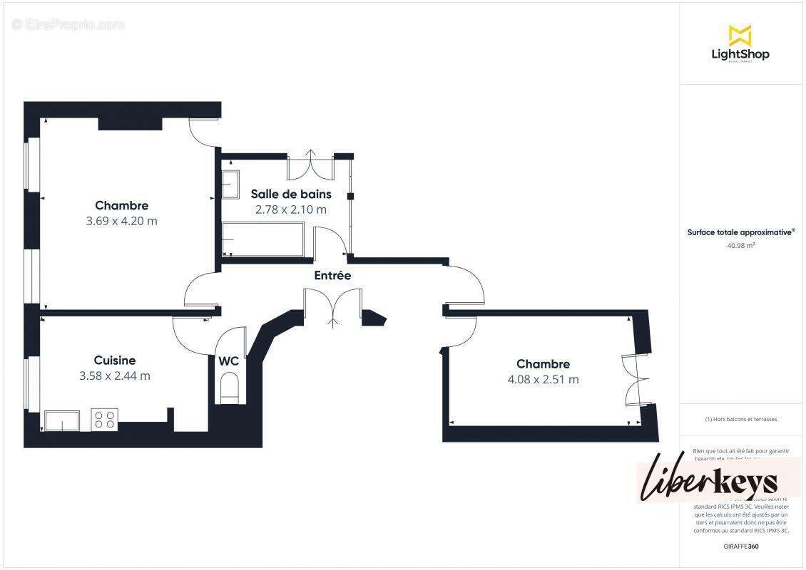 Appartement à MARSEILLE-6E