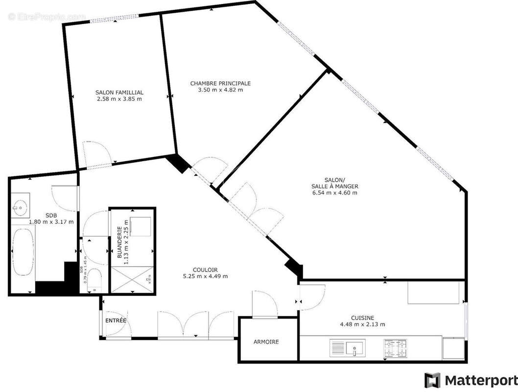 Appartement à PARIS-18E