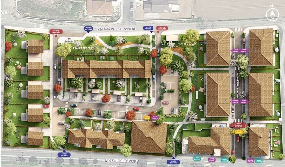 Appartement à SAINT-PIERRE-DE-CHANDIEU