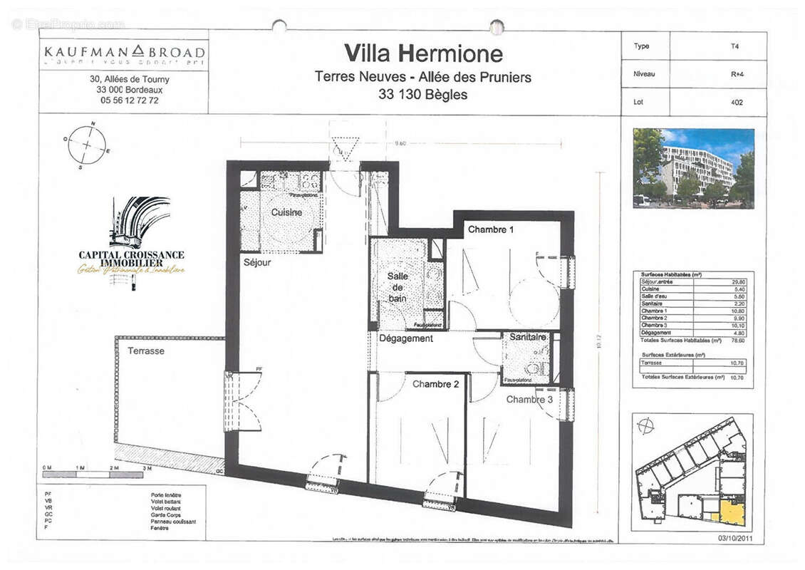 Appartement à BEGLES