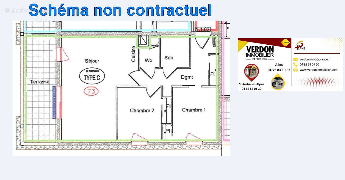 Appartement à ALLOS