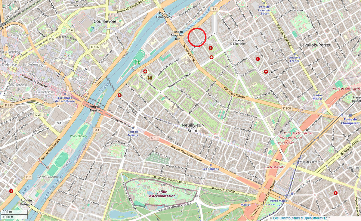 Appartement à NEUILLY-SUR-SEINE