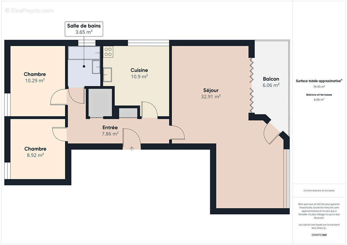 Appartement à MOULINS-LES-METZ