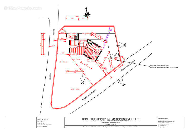 Terrain à SAINT-LAURENT-DE-CARNOLS