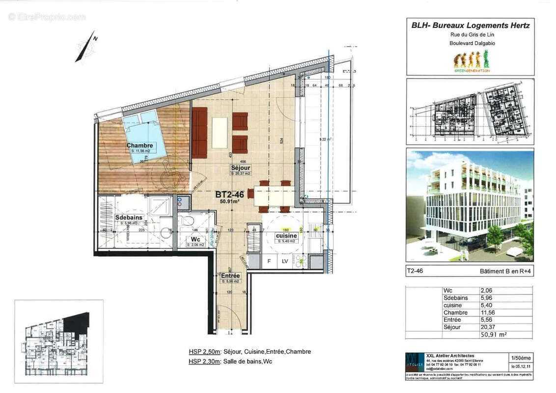 Appartement à SAINT-ETIENNE