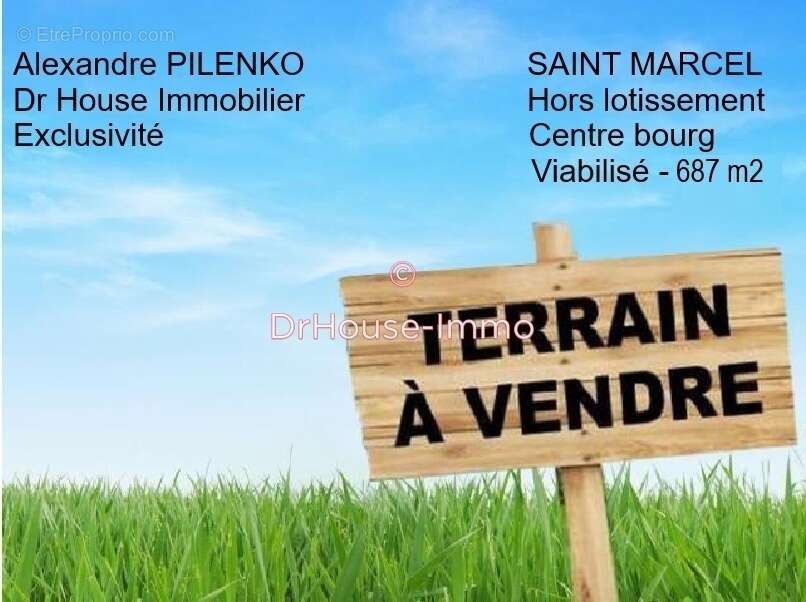 Terrain à SAINT-MARCEL